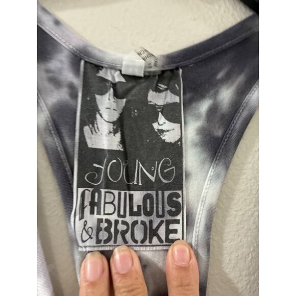 Young Fabulous & Broke Sassy Womens Sassy Maxi Dress size M Ripple Charcoal - Picture 4 of 9